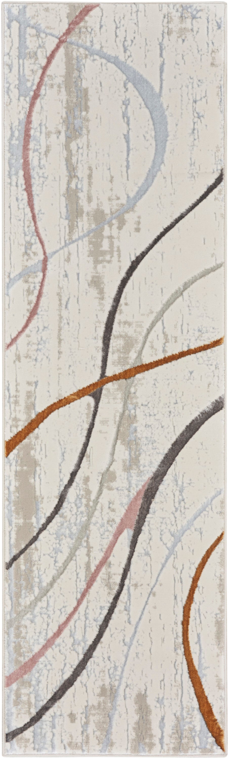Glitz GLZ01 Ivory Multicolor Rug