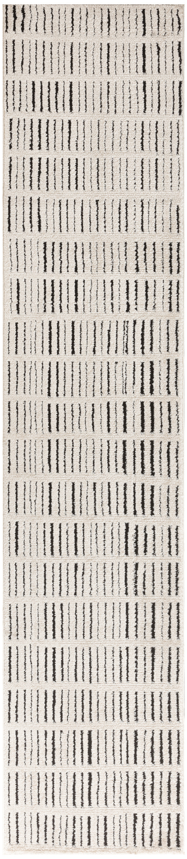 Modern Comfort MNC03 Ivory Black Rug