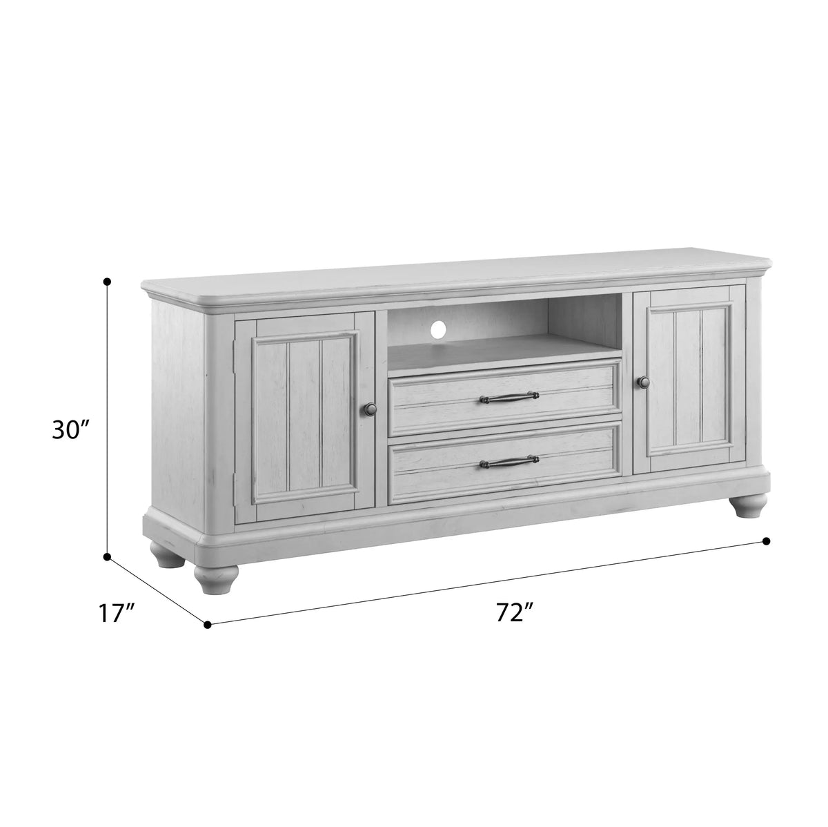 New Haven Entertainment Console Oyster Shell