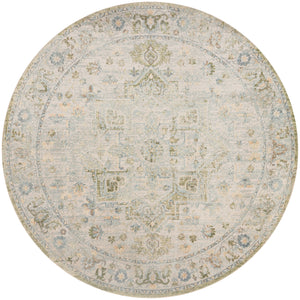 Astra Machine Washable ASW12 Blue Green Rug