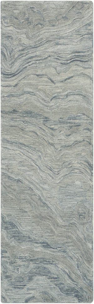 Graceful GRU01 Blue Rug