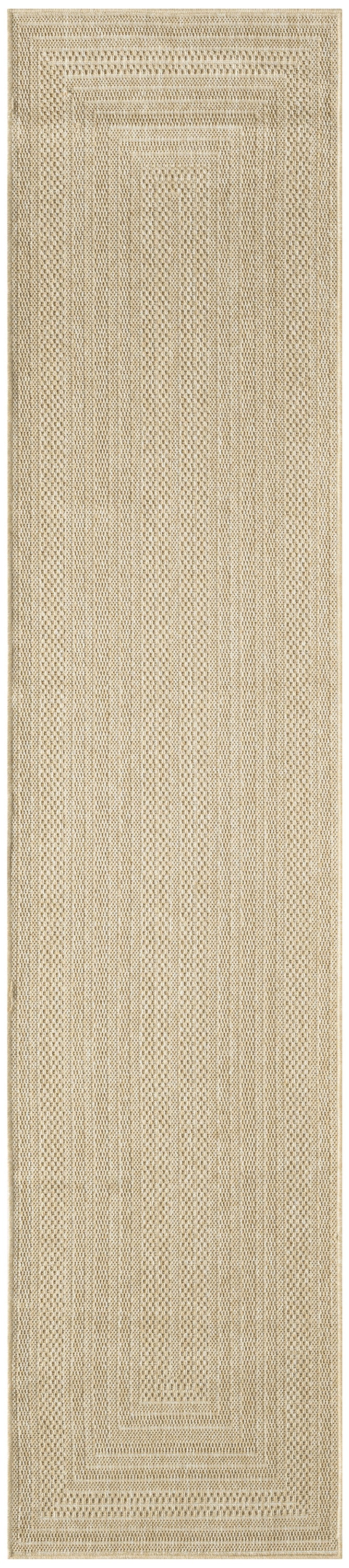 Tulum TLM04 Taupe Ivory Rug