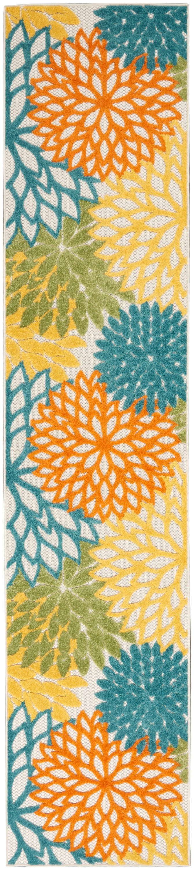 Aloha ALH05 Turquoise Multicolor Rug