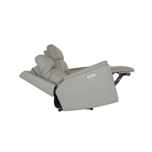 Power Reclining Loveseat with Console, Power Headrests, Lumbar, Heat & Massage