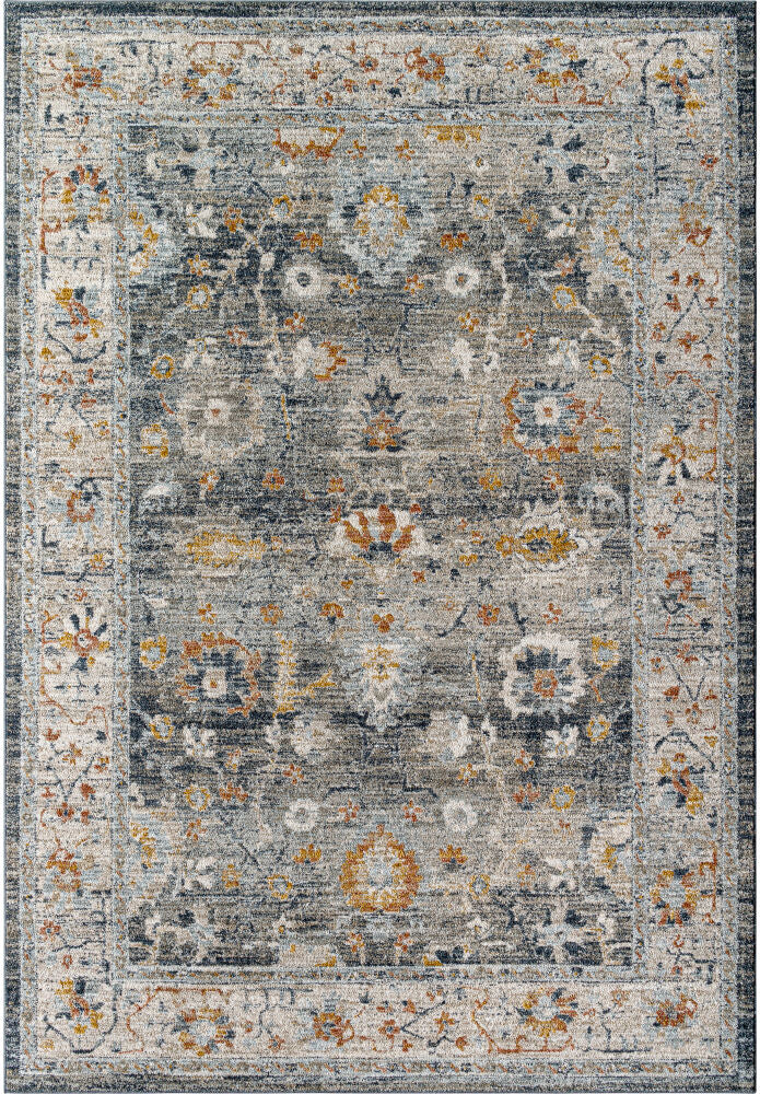Beckham BCM-2306 Amber / Charcoal Rug