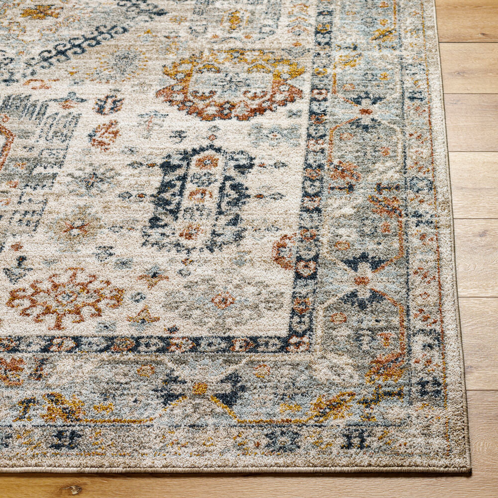 Beckham BCM-2313 Amber / Charcoal Rug