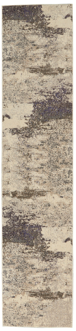 Celestial CES02 Ivory Grey Rug
