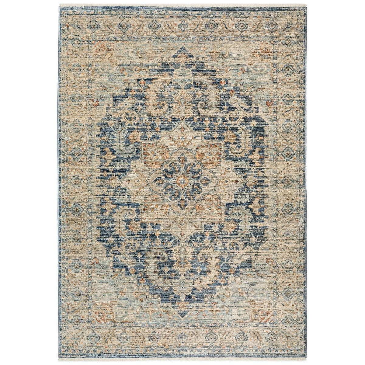 Bergama BE3 Navy Rug - Rug & Home