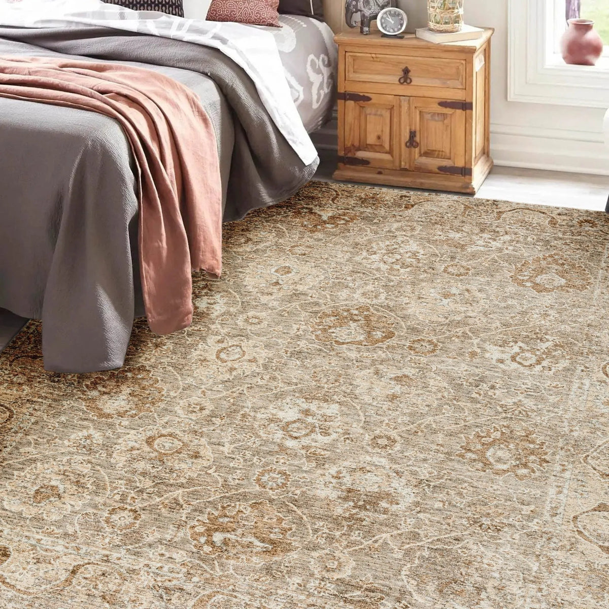 Bergama BE6 Pebble Rug - Rug & Home