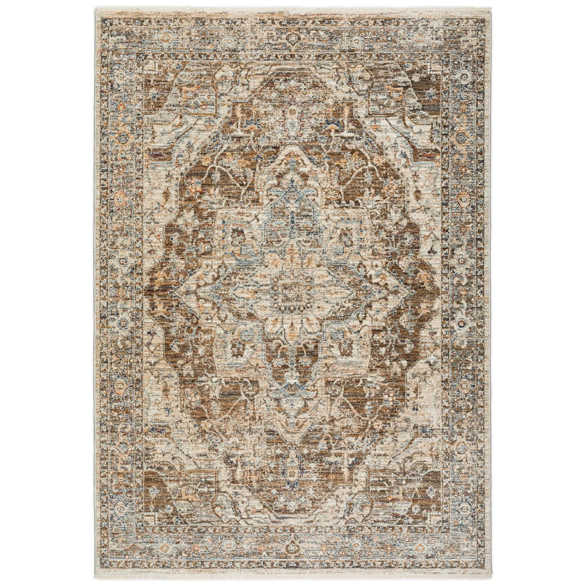 Bergama BE9 Mocha Rug - Rug & Home