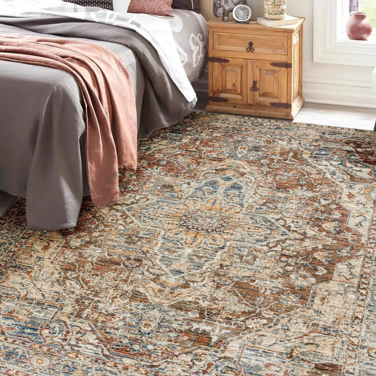 Bergama BE9 Spice Rug - Rug & Home