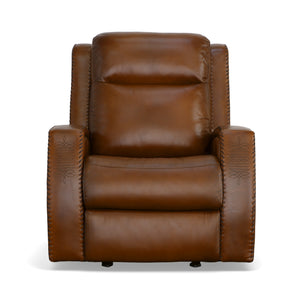 Power Gliding Recliner with Power Headrest