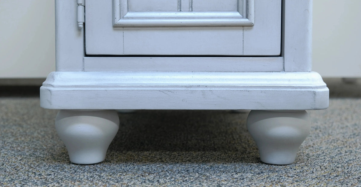 New Haven Chairside Table Oyster Shell