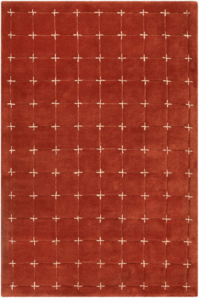 Brook BKO-2334 Light Beige / Rust Rug