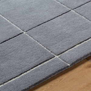 Brook BKO-2348 Charcoal / Oatmeal Rug