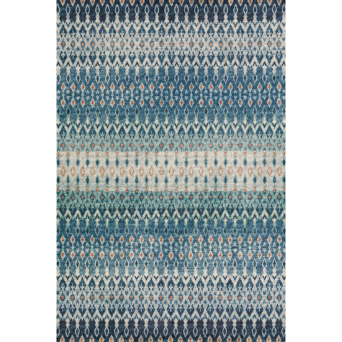 Brisbane BR1 Indigo Rug - Rug & Home