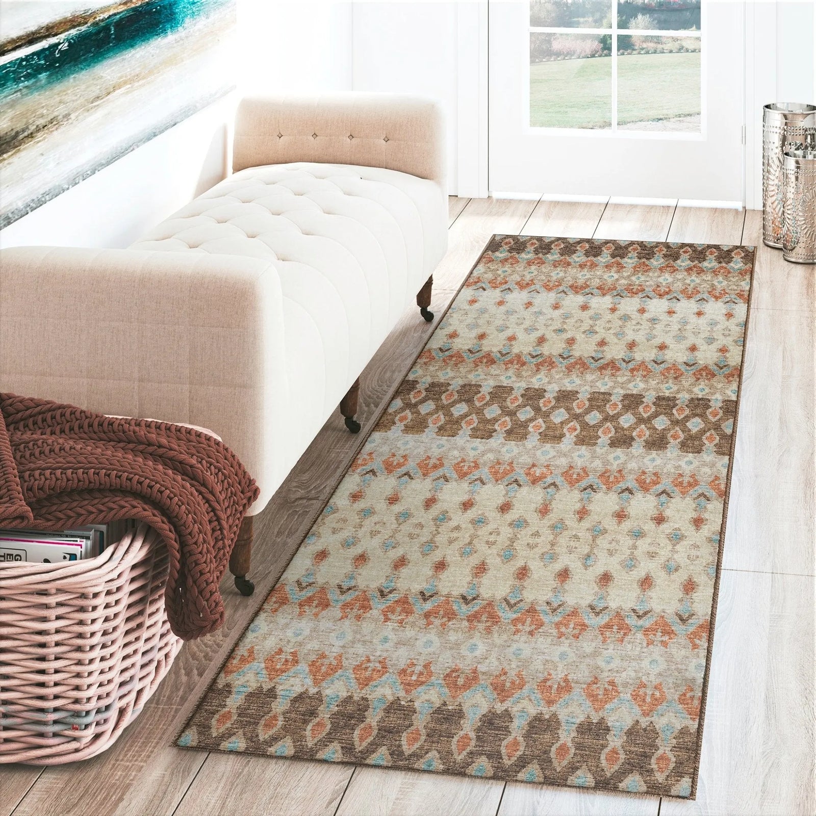 Brisbane BR1 Mocha Rug