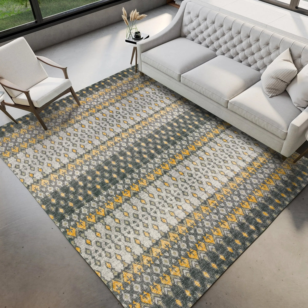 Brisbane BR1 Pewter Rug - Rug & Home