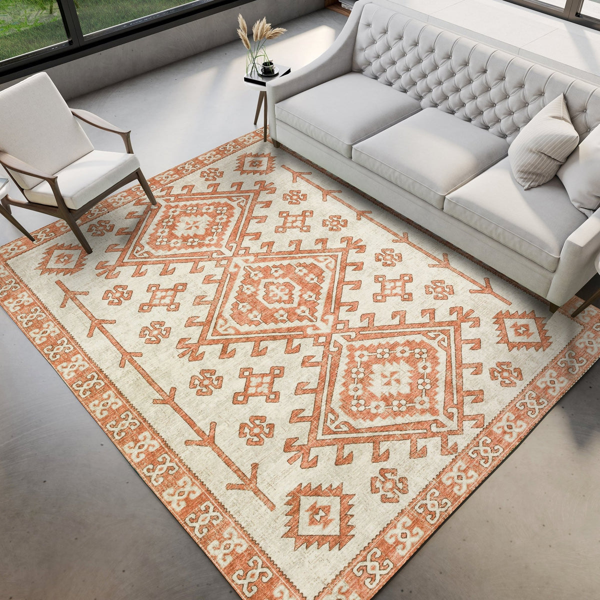 Brisbane BR2 Ivory Rug - Rug & Home