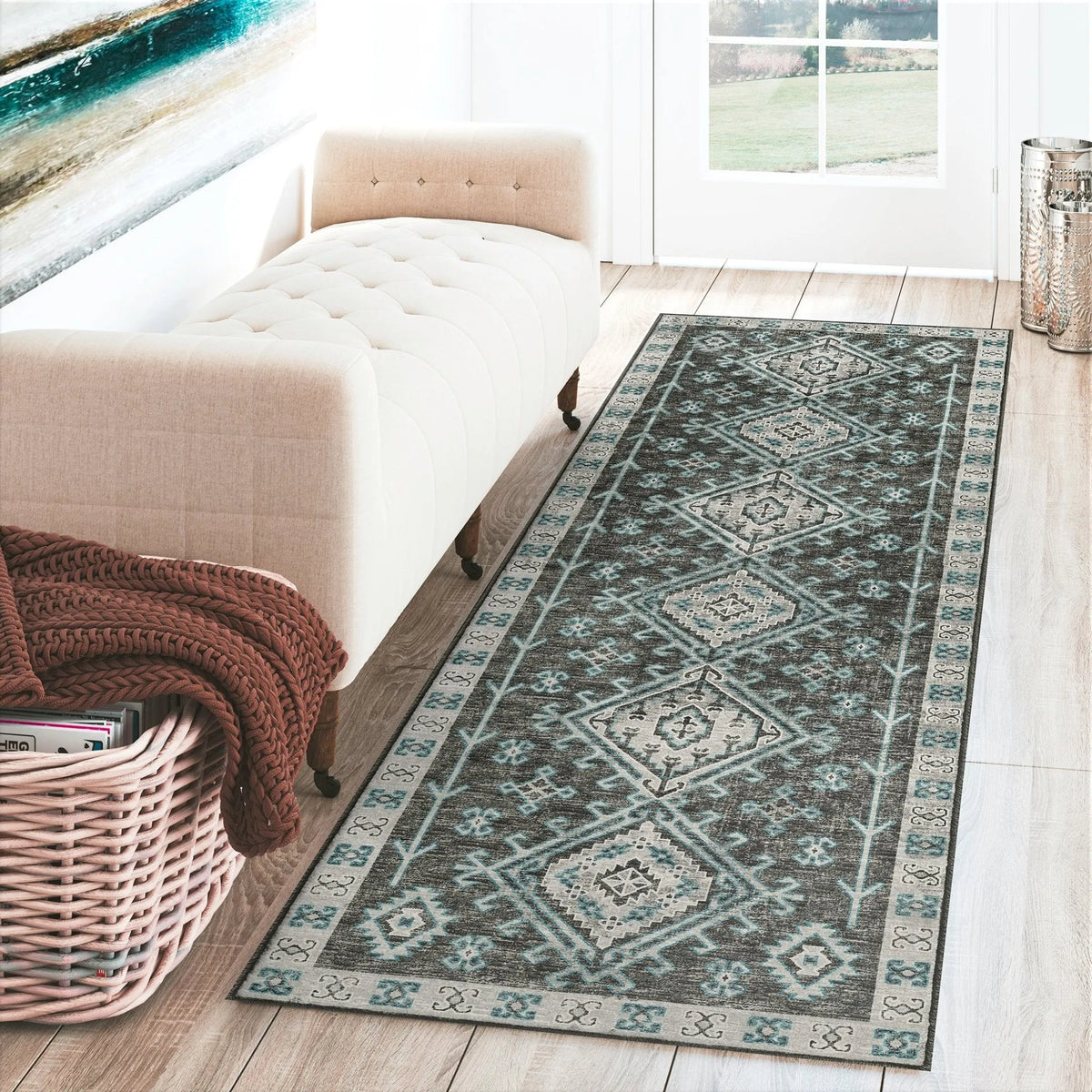 Brisbane BR2 Midnight Rug - Rug & Home