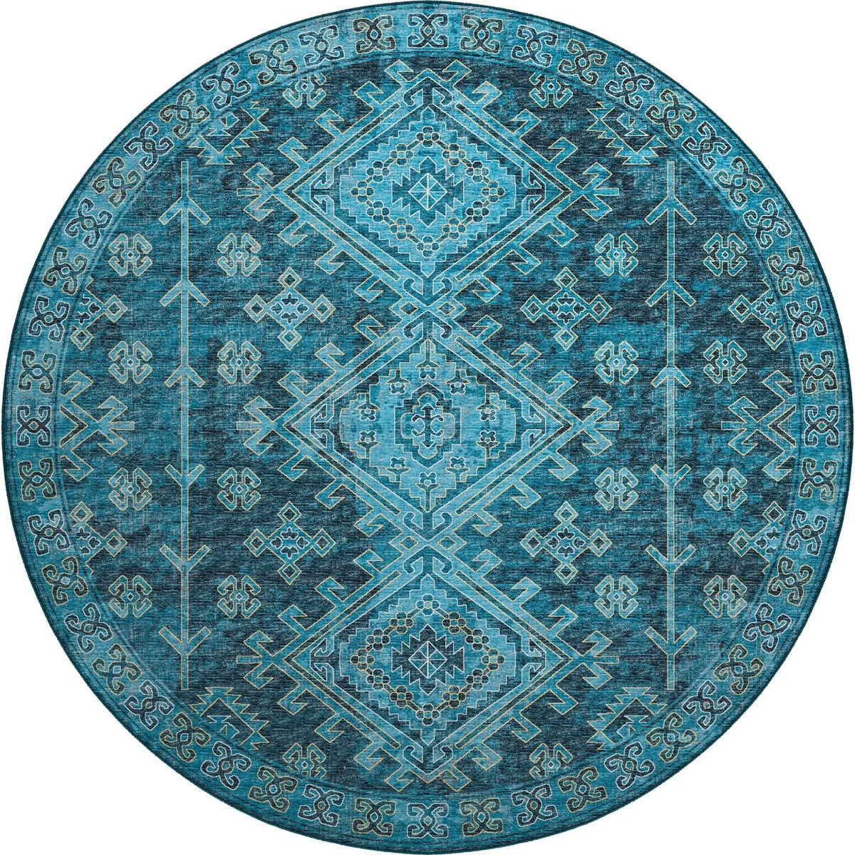 Brisbane BR2 Navy Rug - Rug & Home