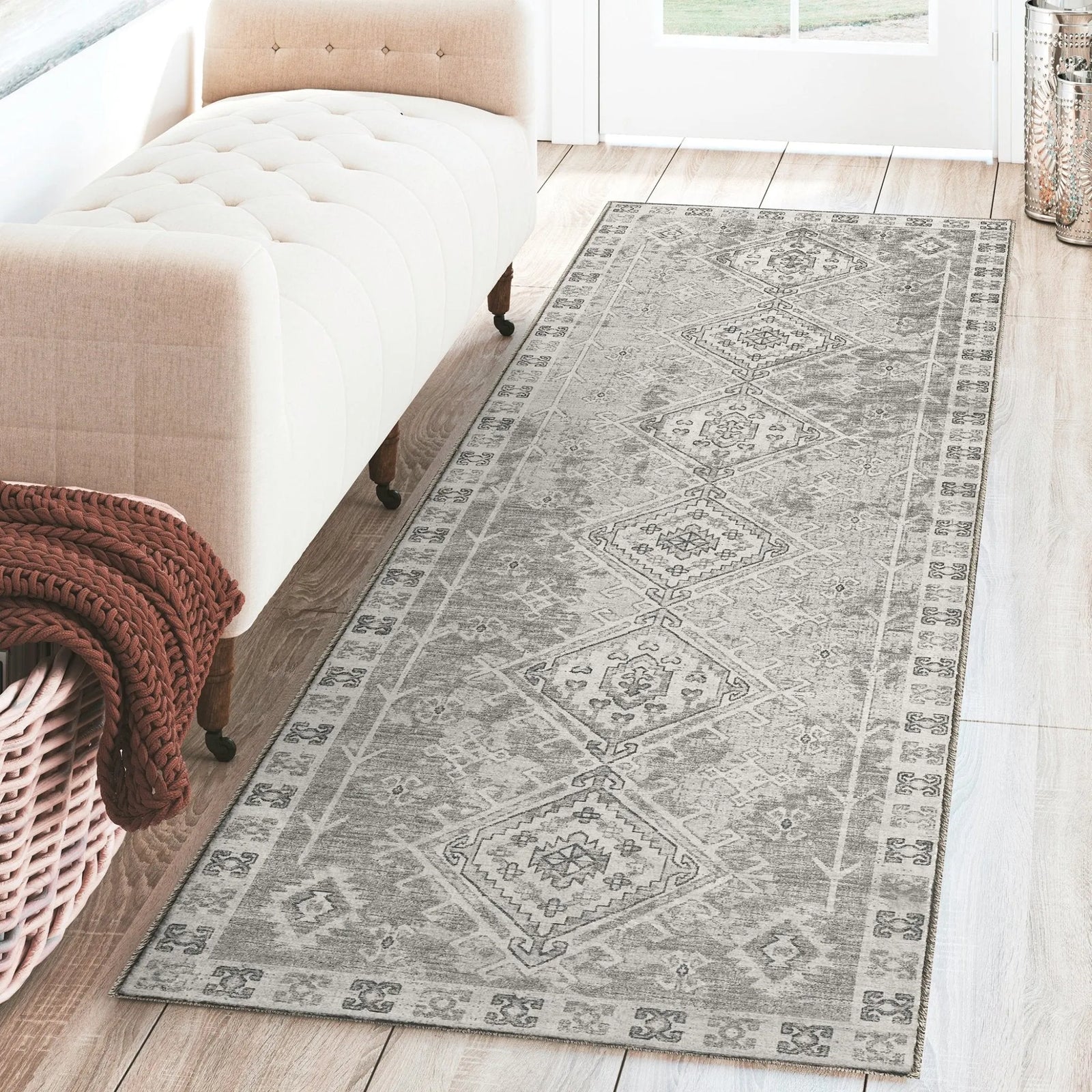 Brisbane BR2 Silver Rug