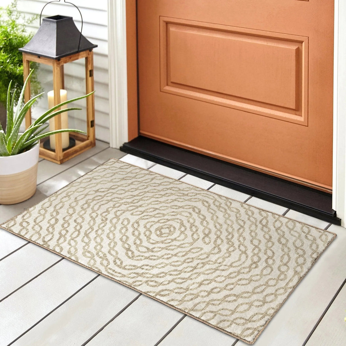 Brisbane BR3 Ivory Rug - Rug & Home