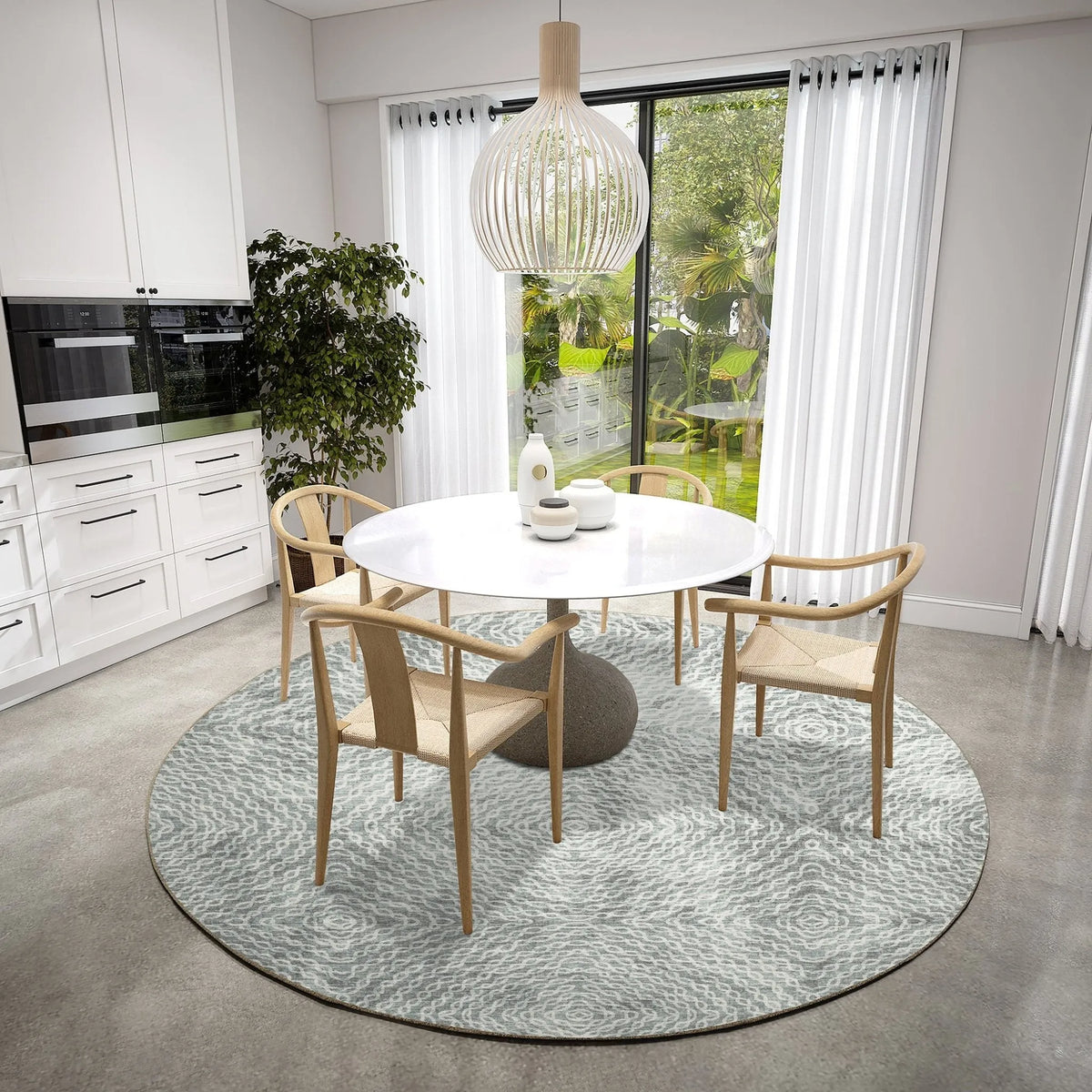 Brisbane BR3 Metal Rug - Rug & Home