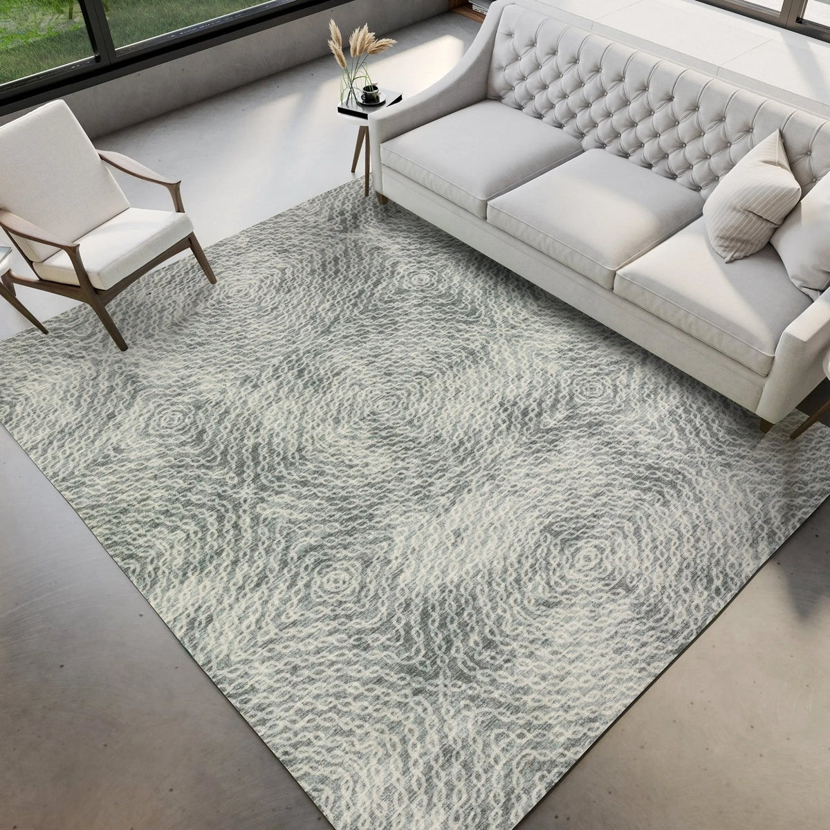 Brisbane BR3 Metal Rug - Rug & Home