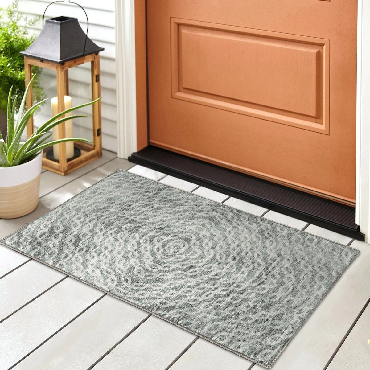 Brisbane BR3 Metal Rug - Rug & Home