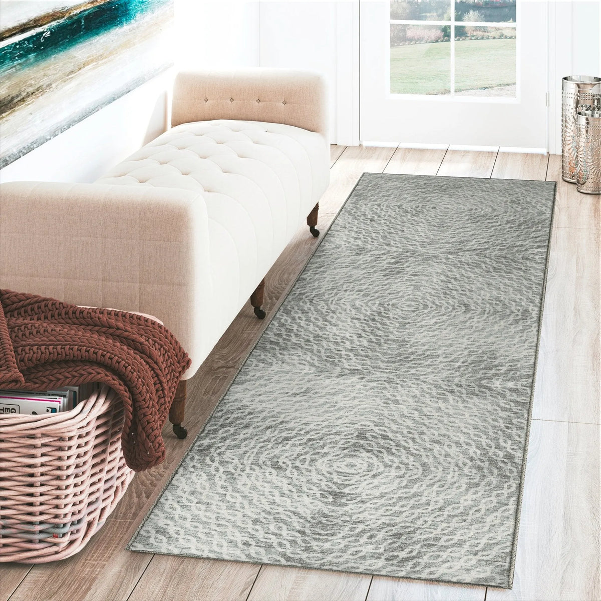 Brisbane BR3 Metal Rug - Rug & Home