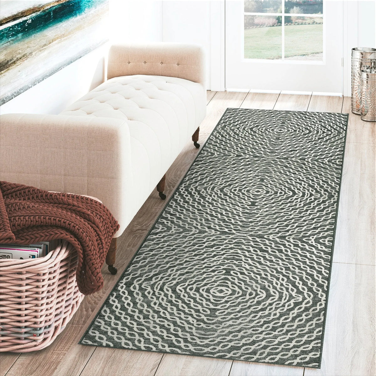 Brisbane BR3 Midnight Rug - Rug & Home