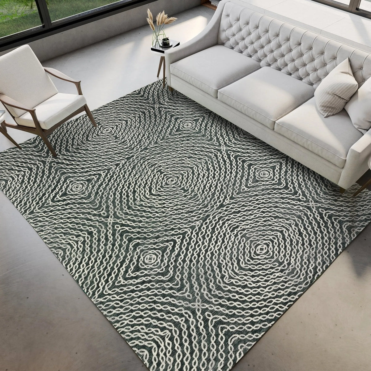 Brisbane BR3 Midnight Rug - Rug & Home