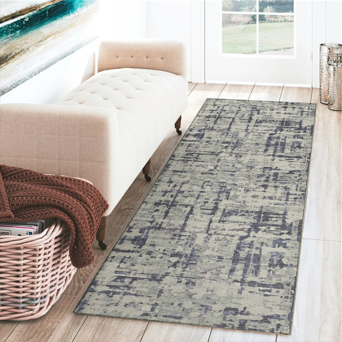 Brisbane BR5 Eggplant Rug - Rug & Home