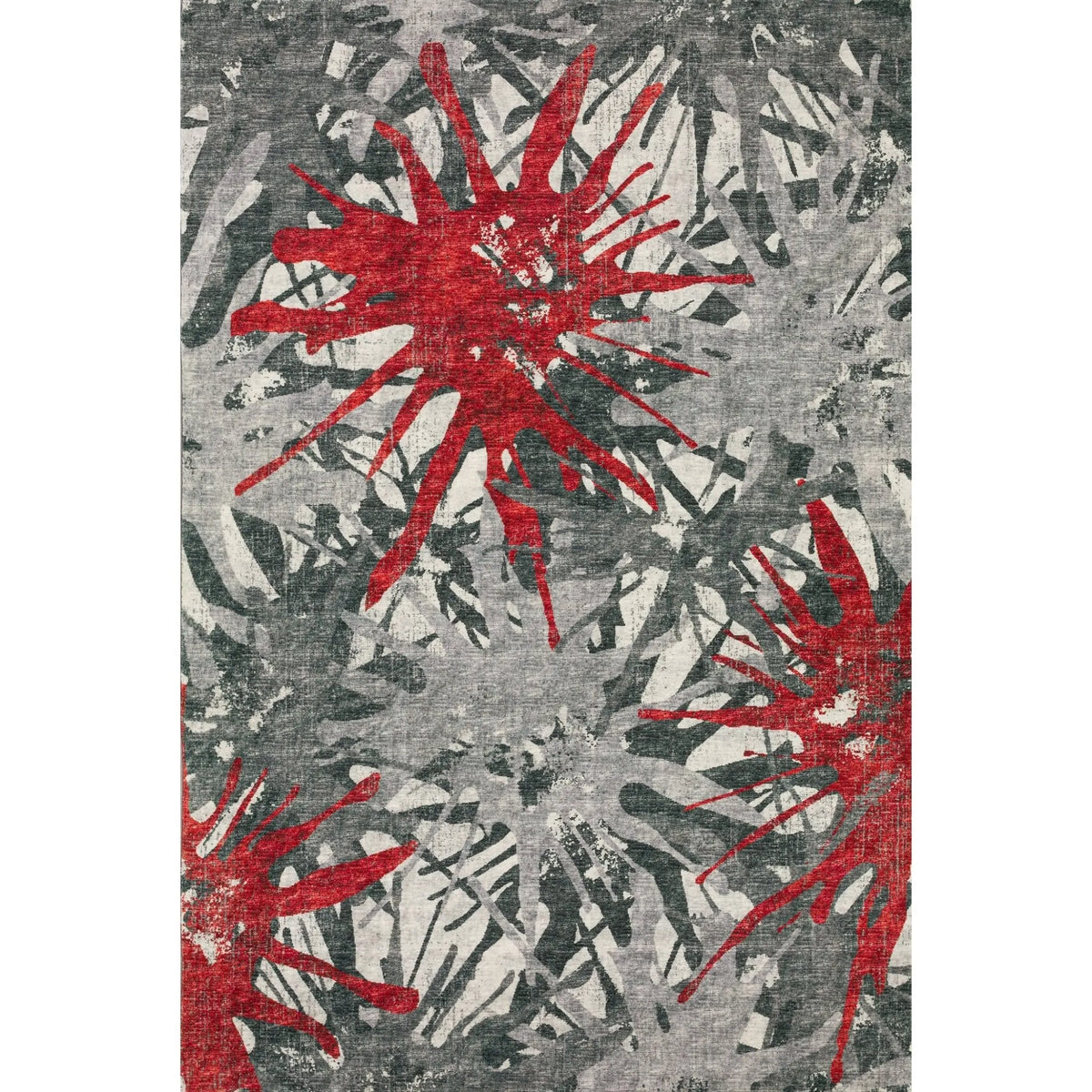 Brisbane BR6 Scarlet Rug - Rug & Home