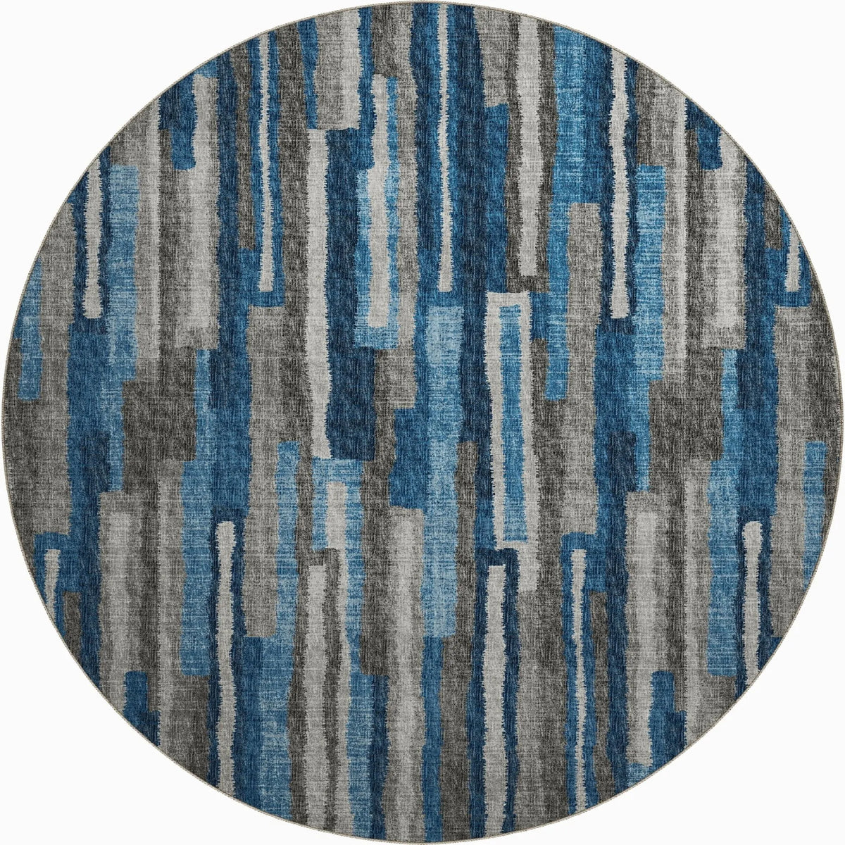 Brisbane BR7 Navy Rug - Rug & Home