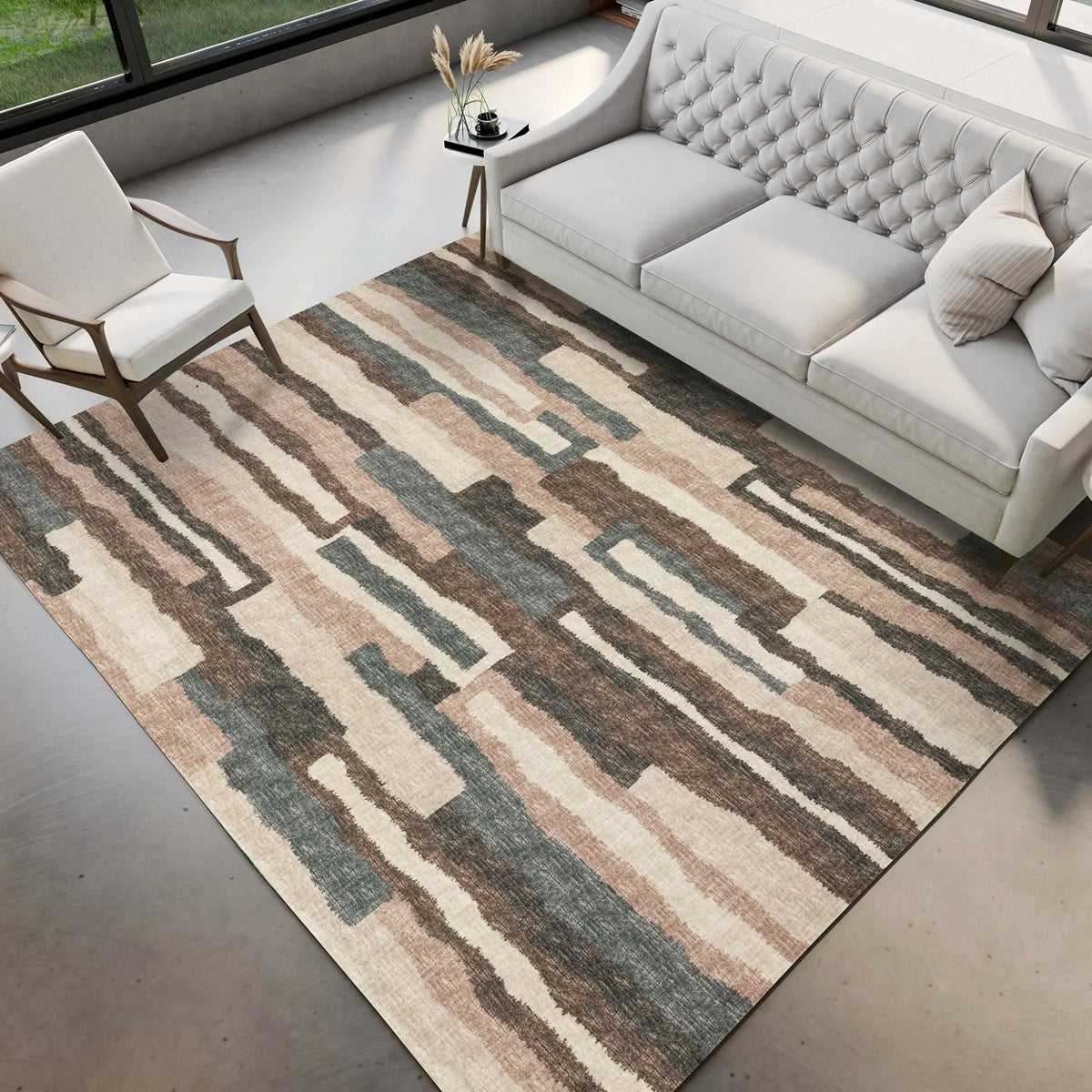 Brisbane BR7 Sable Rug - Rug & Home