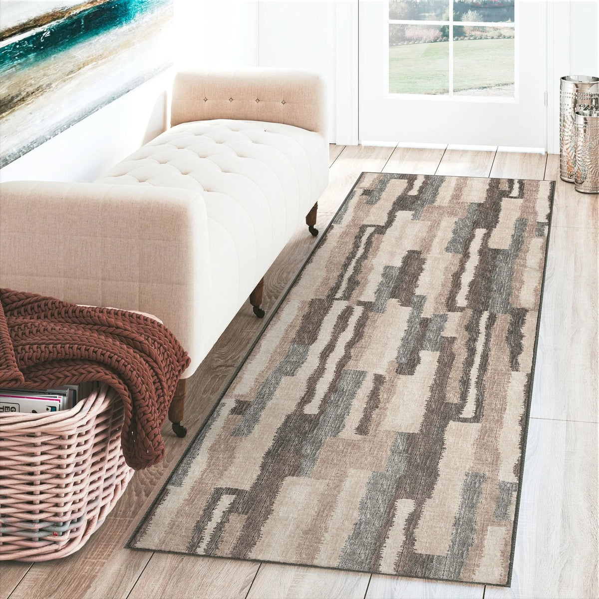 Brisbane BR7 Sable Rug - Rug & Home