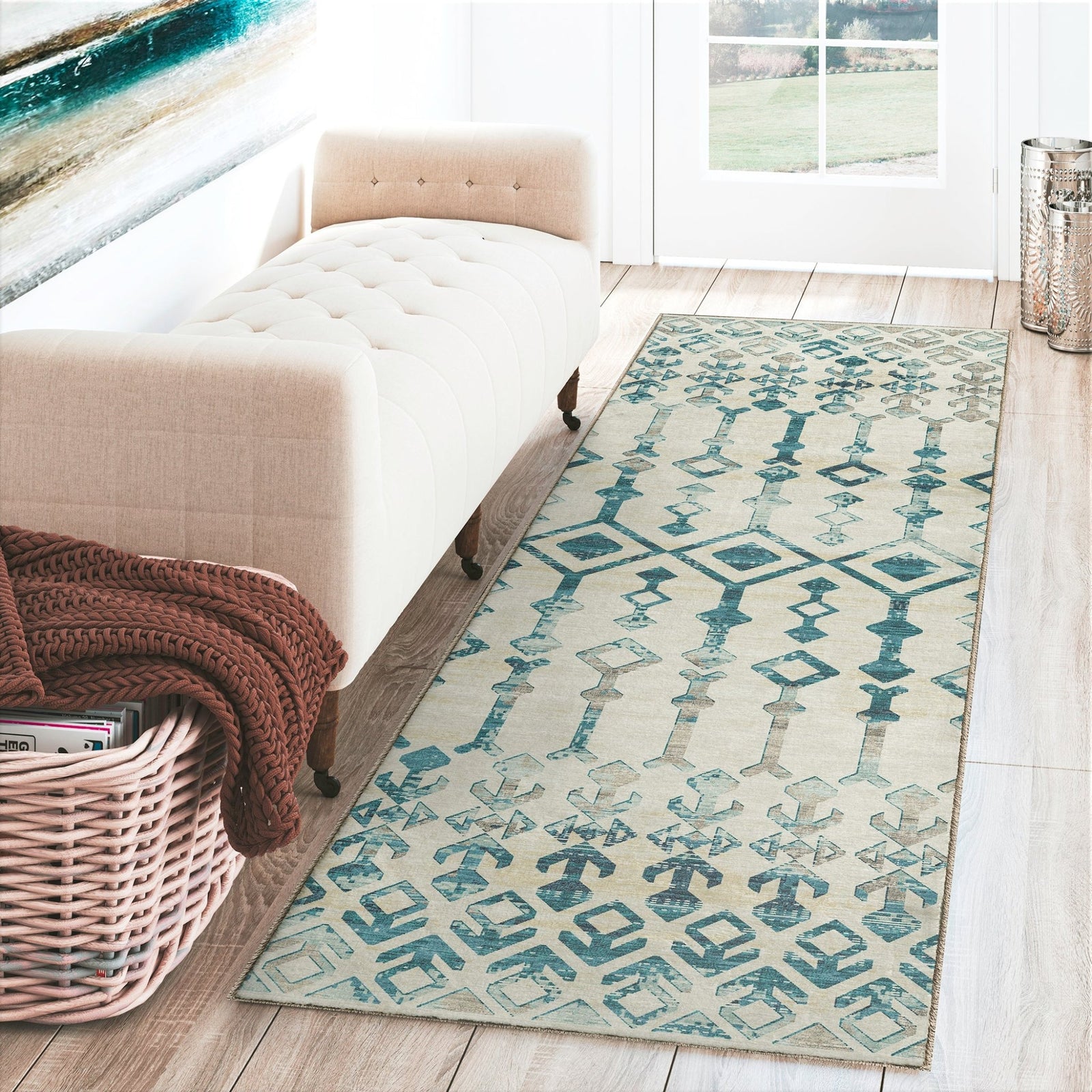 Brisbane BR8 Linen Rug