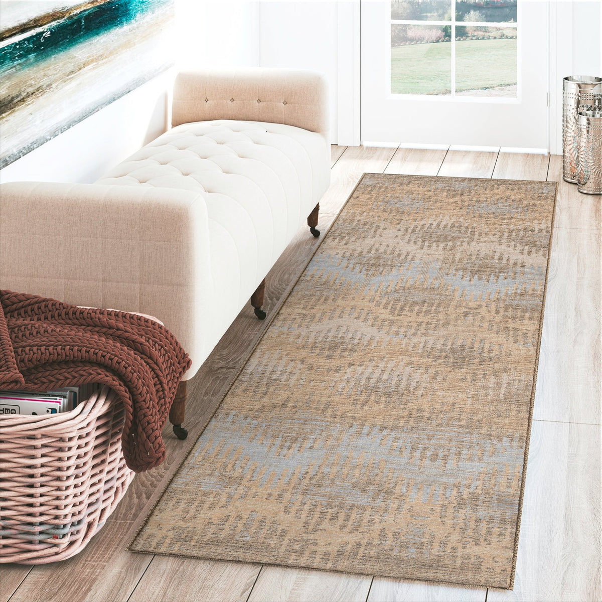 Brisbane BR9 Sandstone Rug - Rug & Home