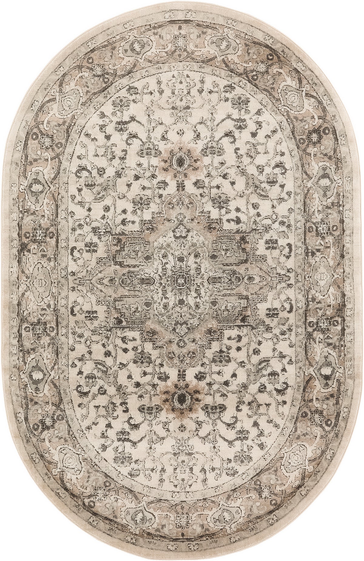 Quarry QUA05 Ivory Grey Rug