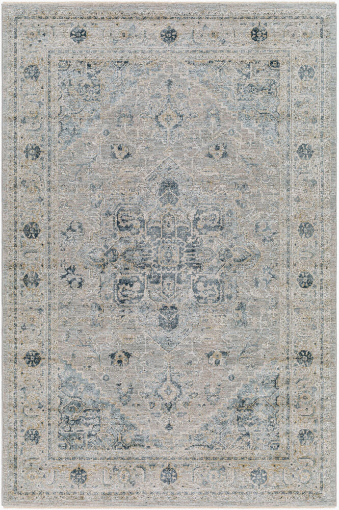 Brunswick BWK-2319 Dusty Sage / Light Gray Rug