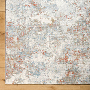 Brunswick BWK-2323 Blue / Cream Rug