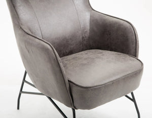 Franky Accent Chair Badlands Charcoal
