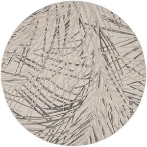 Rustic Textures RUS17 Ivory Grey Rug