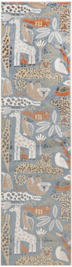 Astra Machine Washable ASW01 Multicolor Rug
