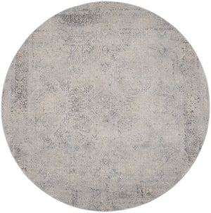 Rustic Textures RUS09 Ivory Light Blue Rug