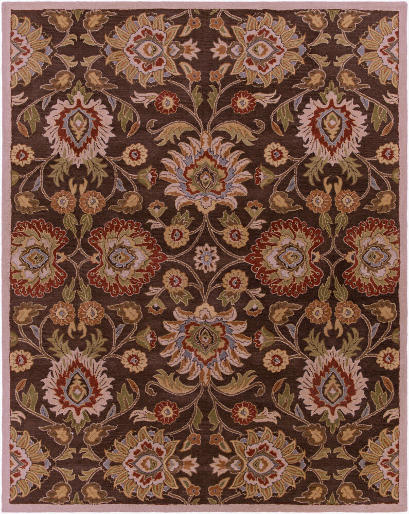 Caesar CAE-1051 Brown / Dark Brown Rug