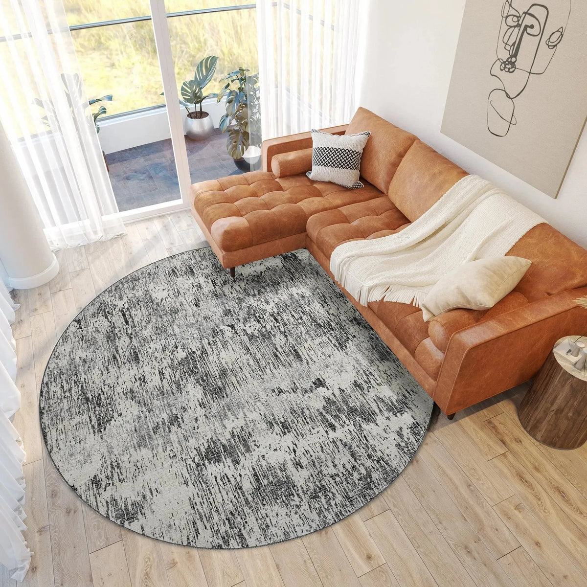 Camberly CM1 Graphite Rug - Rug & Home