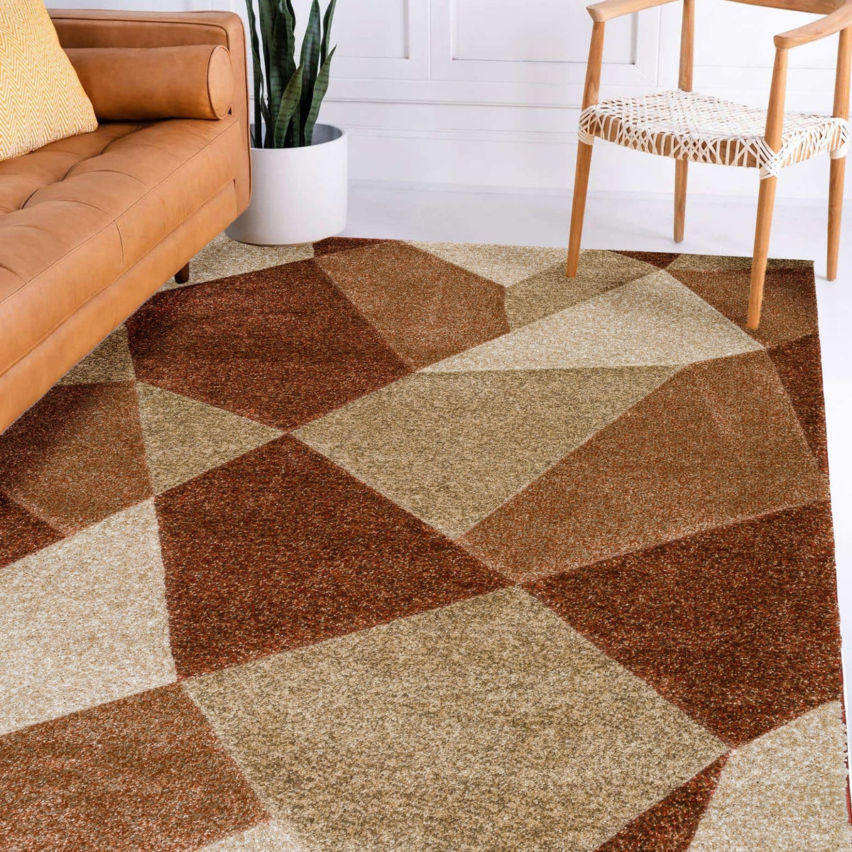 Carmona CO1 Paprika Rug - Rug & Home